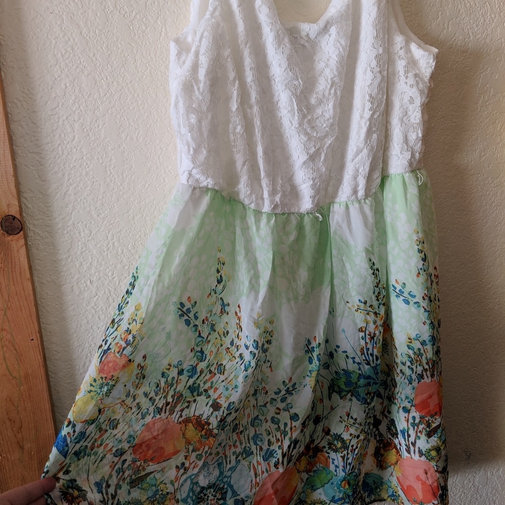 Plus size dress! Perfect spring weddin and Easter!